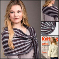 creative knitting shawl collage website
